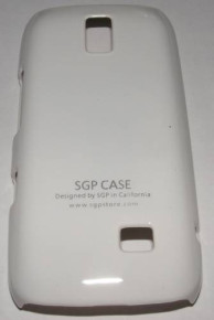 Твърд предпазен гръб SGP за Nokia Asha 308/309 бял